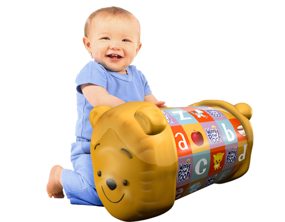 inflatable baby roller